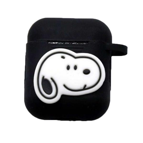 Чехол для наушников Alitek AirPods Snoo Black