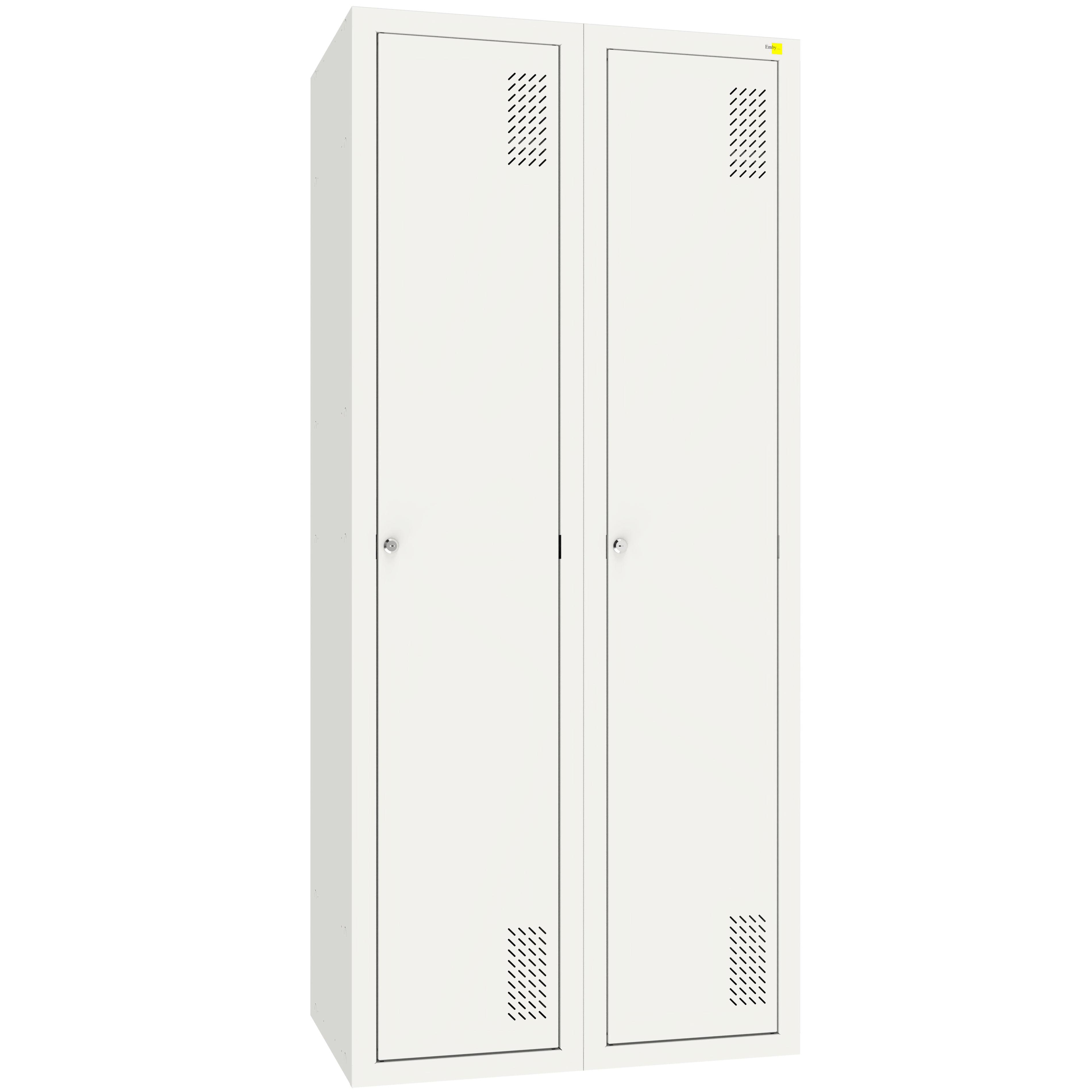 Шкаф металлический одежный Emby (ШОМ-300/2) - фото 2 Шкаф металлический одежный Emby (ШОМ-300/2) - фото 2