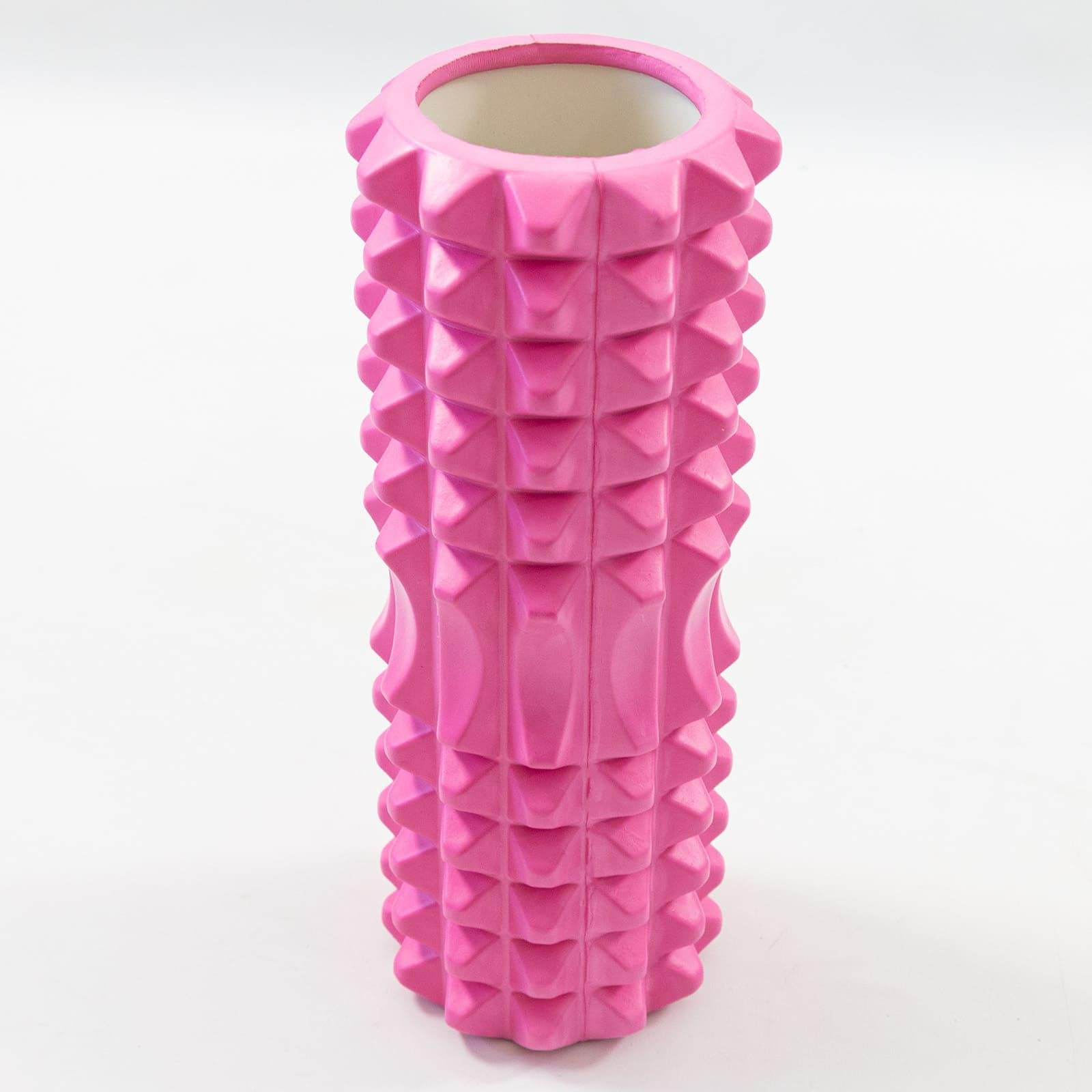 Ролик массажный OSPORT 33х13 см Розовый (MS 0857-4) - фото 3