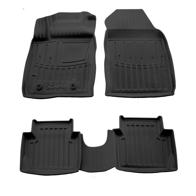 Коврики Stingray 3D Stingray для Ford Ecosport полиуретан Черный
