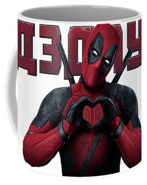 Чашка GeekLand Deadpool & heart 330 мл (02.12)