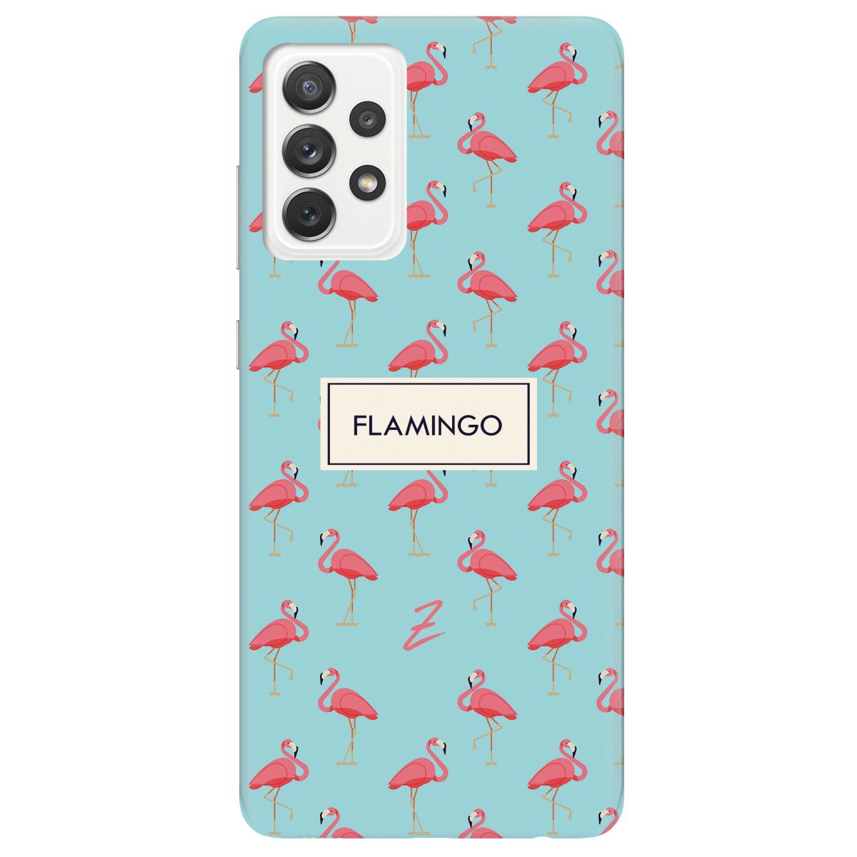 Силіконовий чохол Zorrov для Samsung Galaxy A72 - Pink Flamingo (15140040086124100)