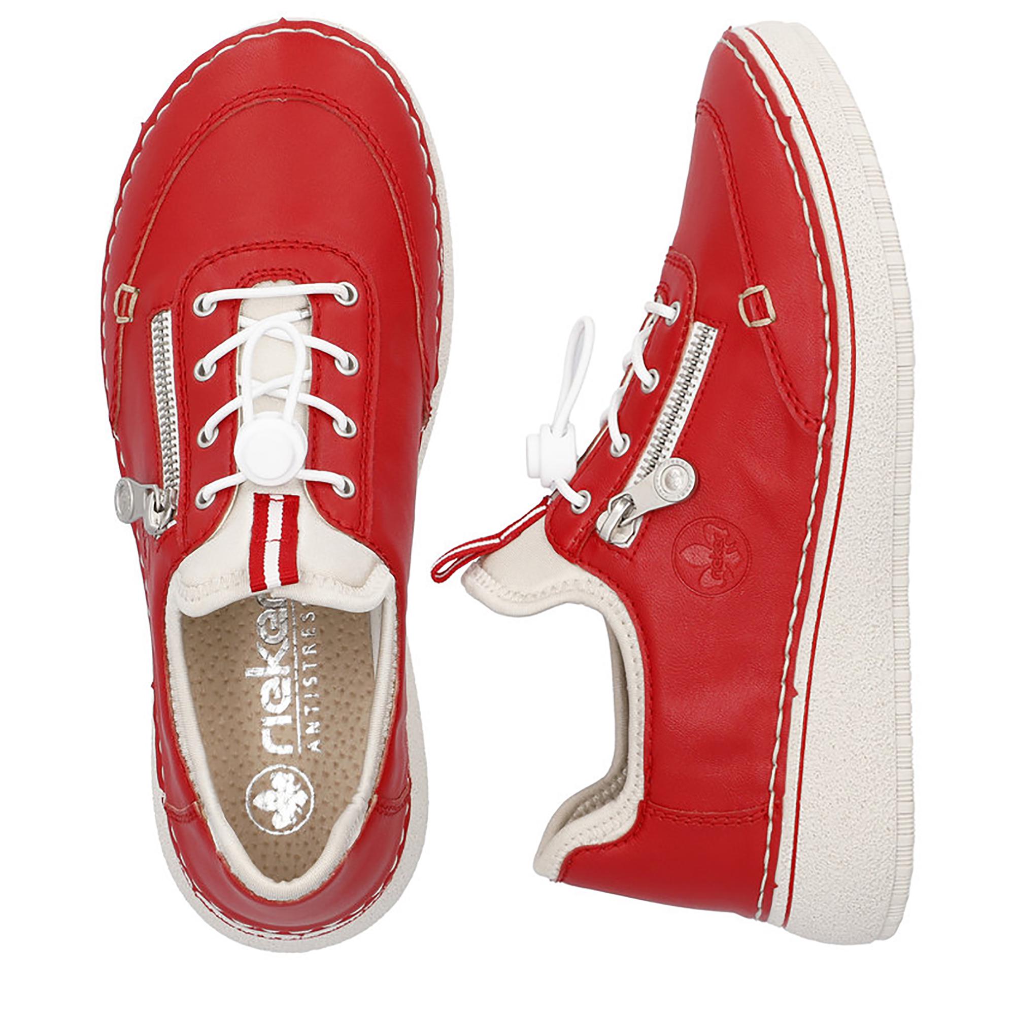 Кроссовки женские осенние RIEKER р. 37 Красный (035529-37) - фото 2 Кроссовки женские осенние RIEKER р. 37 Красный (035529-37) - фото 2