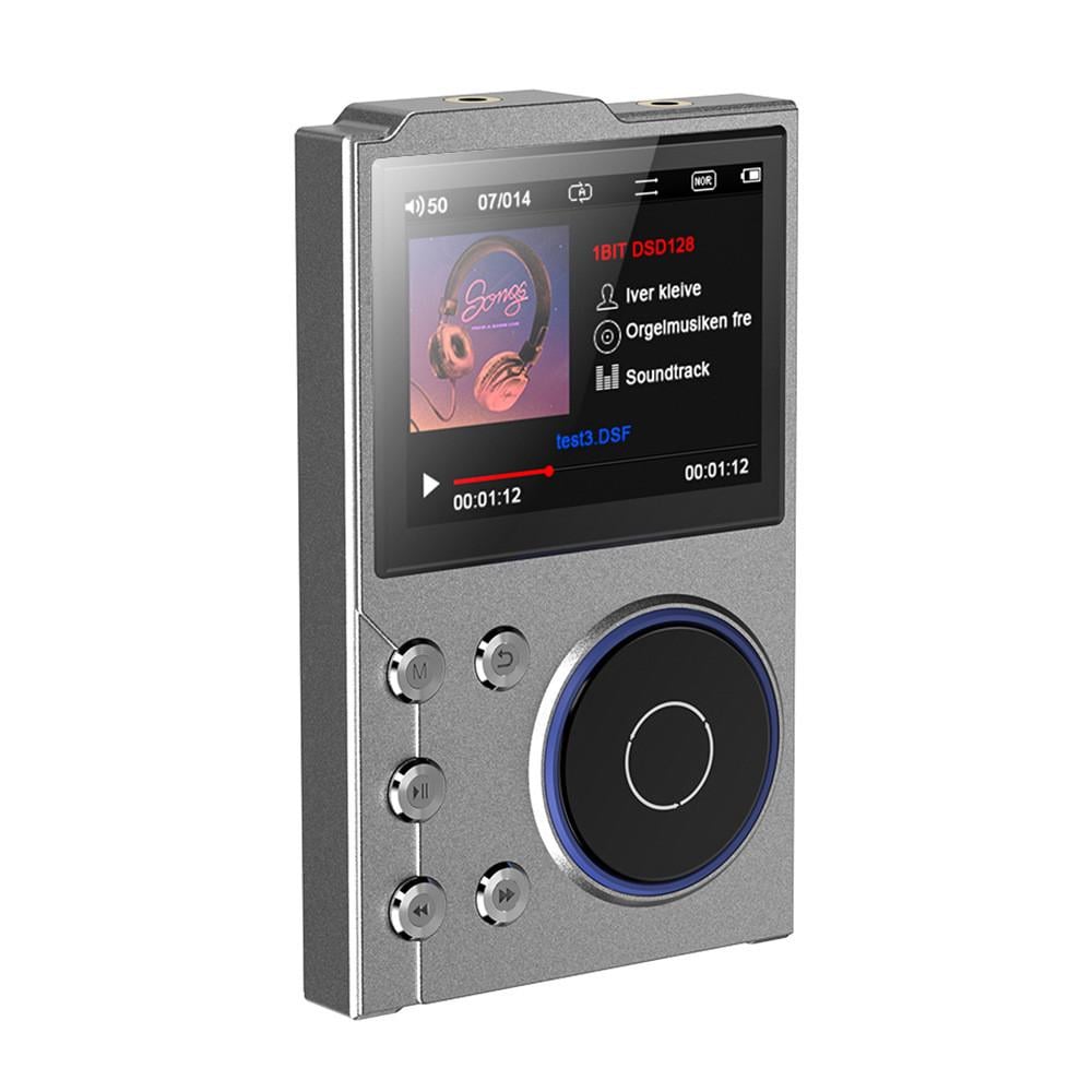 MP3-плеер Hi-Fi с Bluetooth 5.0 32 ГБ встроенной памяти 2,4" IPS экран FM-радио диктофон model-2512