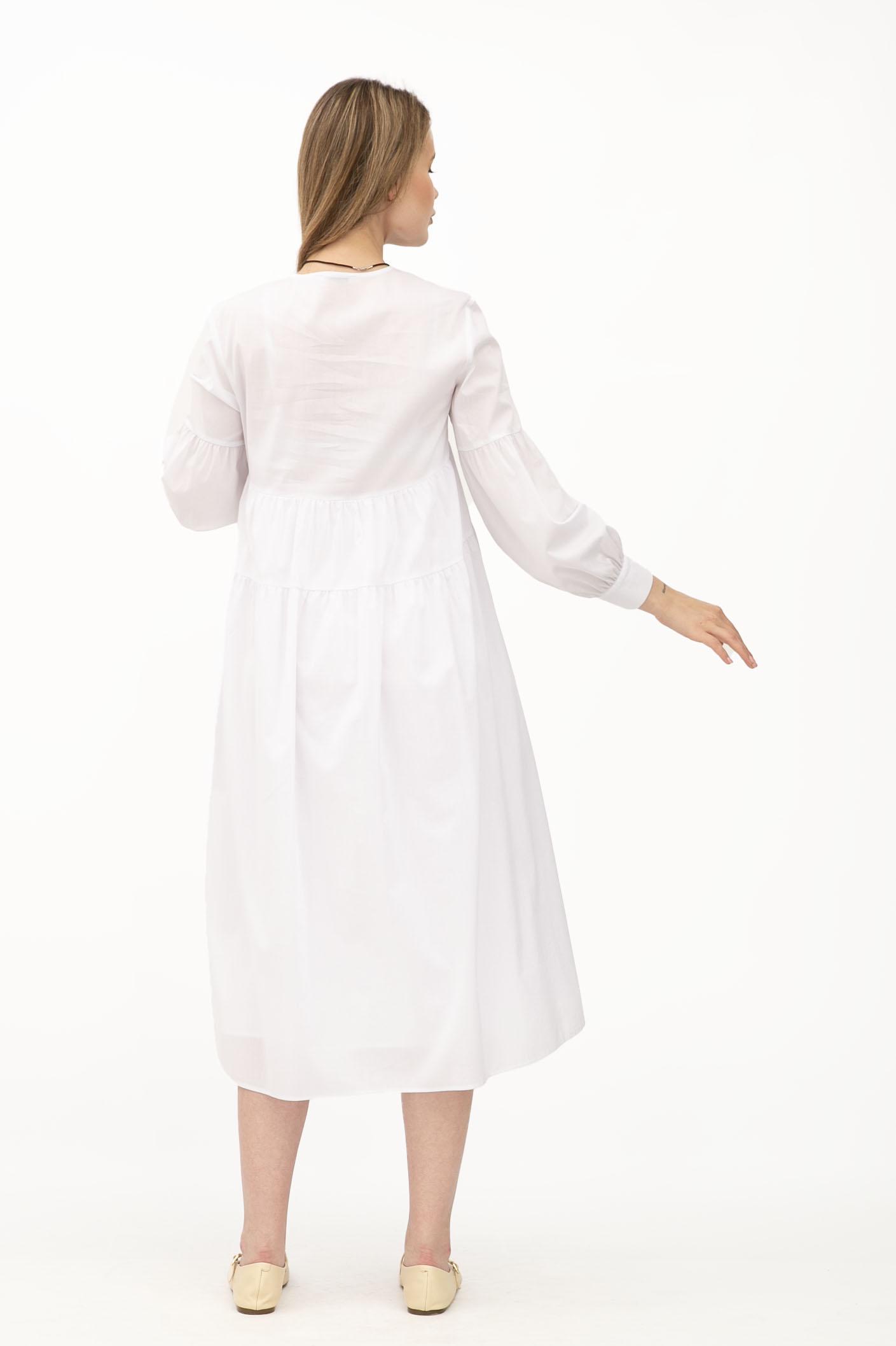 Платье Lesia Амея р. 44 Белый (119180000) - фото 2 Платье Lesia Амея р. 44 Белый (119180000) - фото 2