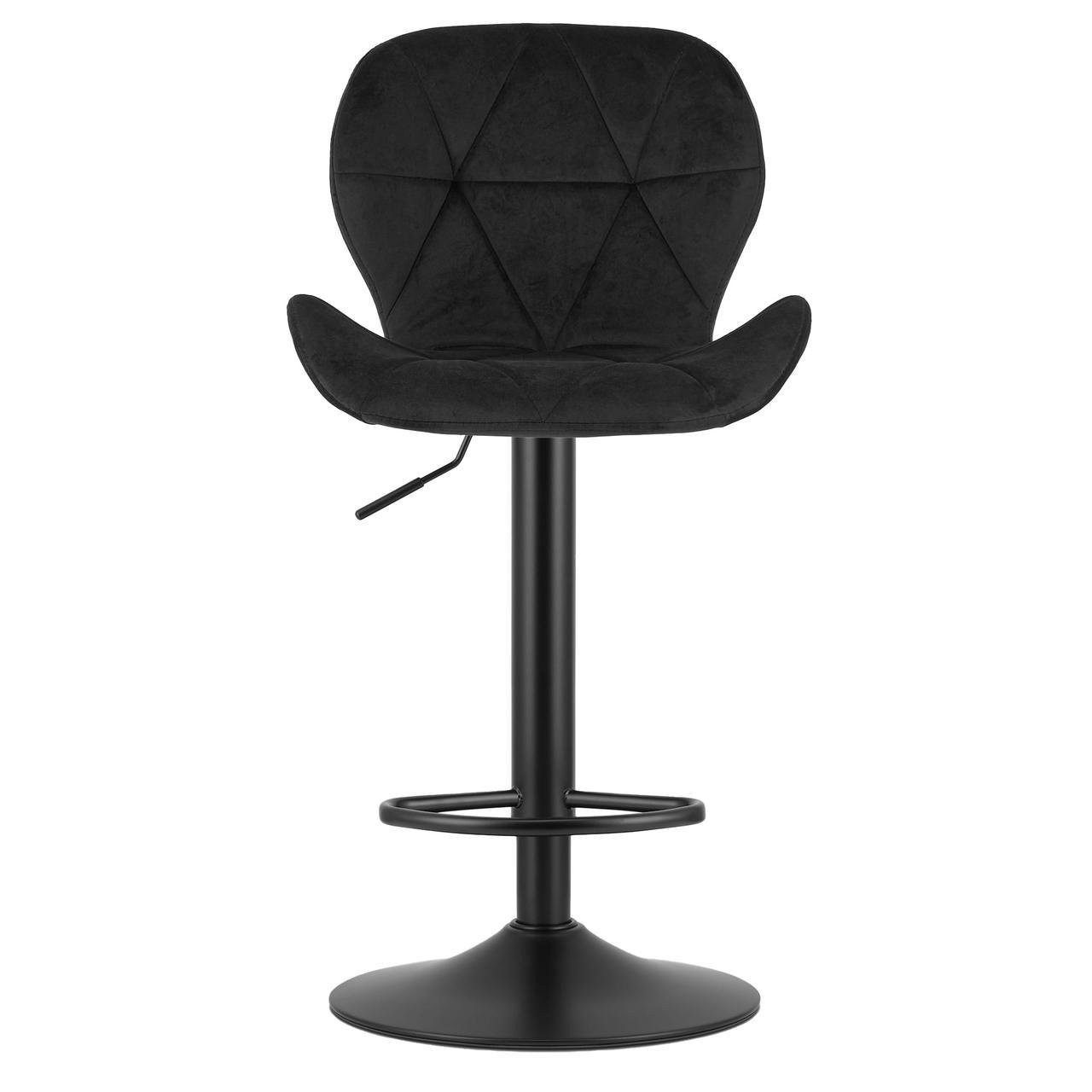 Барний стілець Leobert WEST велюр Grey/Black (LEOBERT WEST Grey)