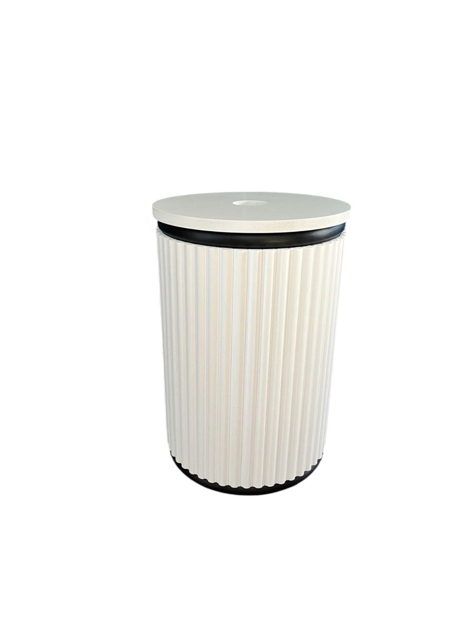 Тубус для пляшки з водою 46х32 см Білий