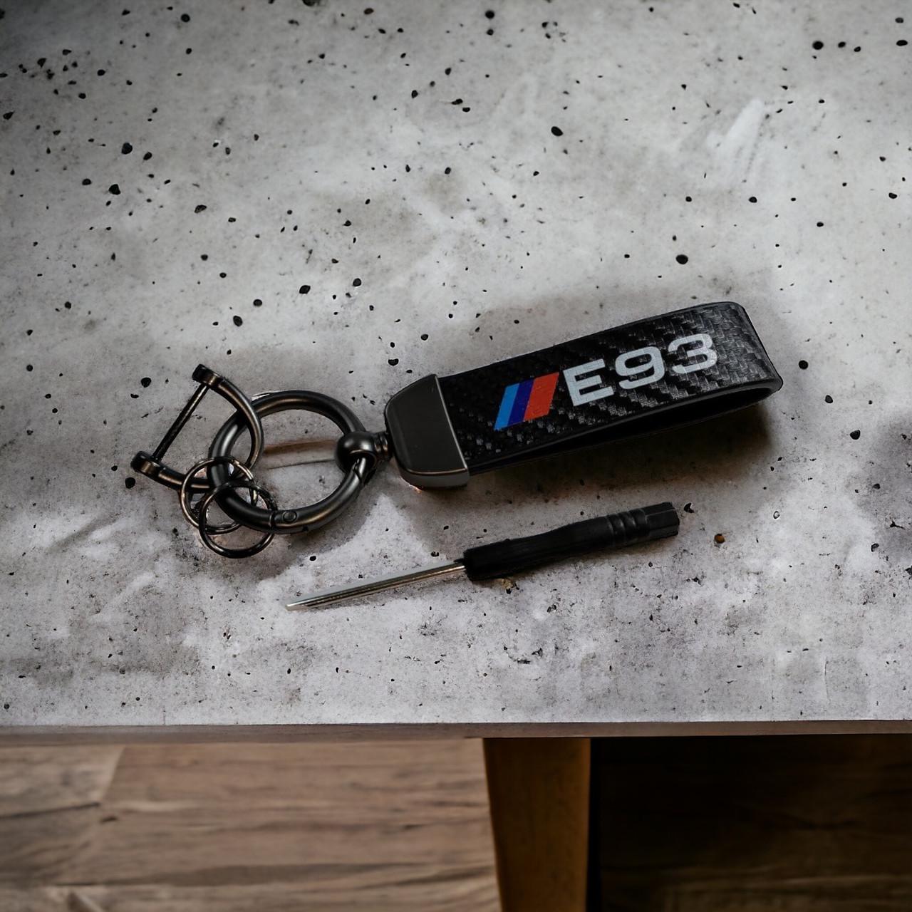 Брелок для автомобільних ключів BMW E93 екошкіра/метал (2121442351)