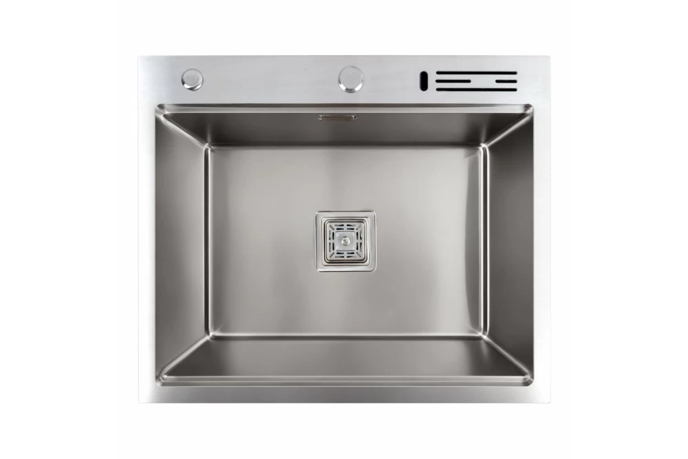 Мойка для кухни Platinum Handmade PVD с подставкой для ножей 60х50х23 см (374773) Мойка для кухни Platinum Handmade PVD с подставкой для ножей 60х50х23 см (374773)