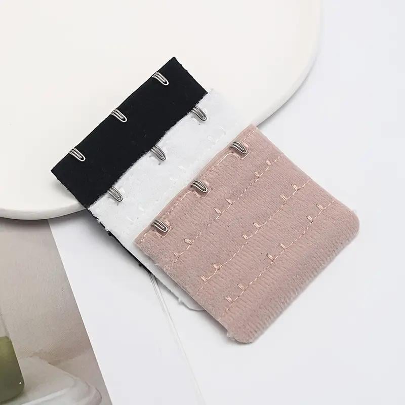 Комплект широких розширювачів для бюстгальтера на 3 гачки 3 ряди Чорний/Білий/Бежевий (2789190602) - фото 5 Комплект широких розширювачів для бюстгальтера на 3 гачки 3 ряди Чорний/Білий/Бежевий (2789190602) - фото 5