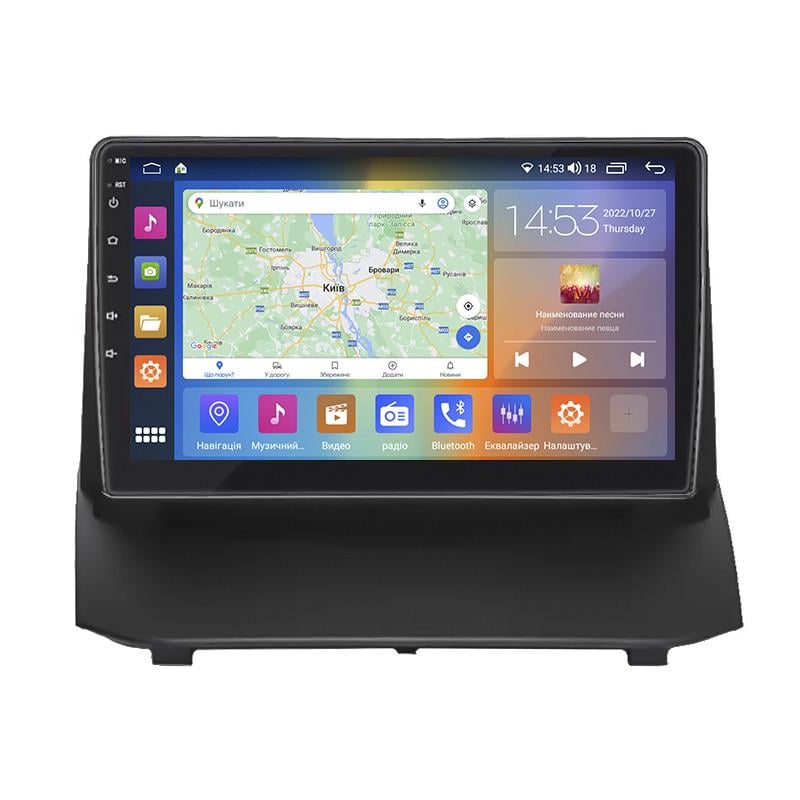 Автомагнітола штатна Lesko 4G/CarPlay/GPS/Wi-Fi IPS для Ford Fiesta Mk6 Рестайлінг 2012-2019 4/64Gb 9" (1740162981)