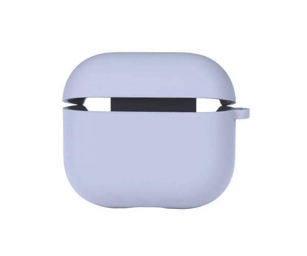 Чехол Silicone Case with microfibra для Airpods 3 Lilac