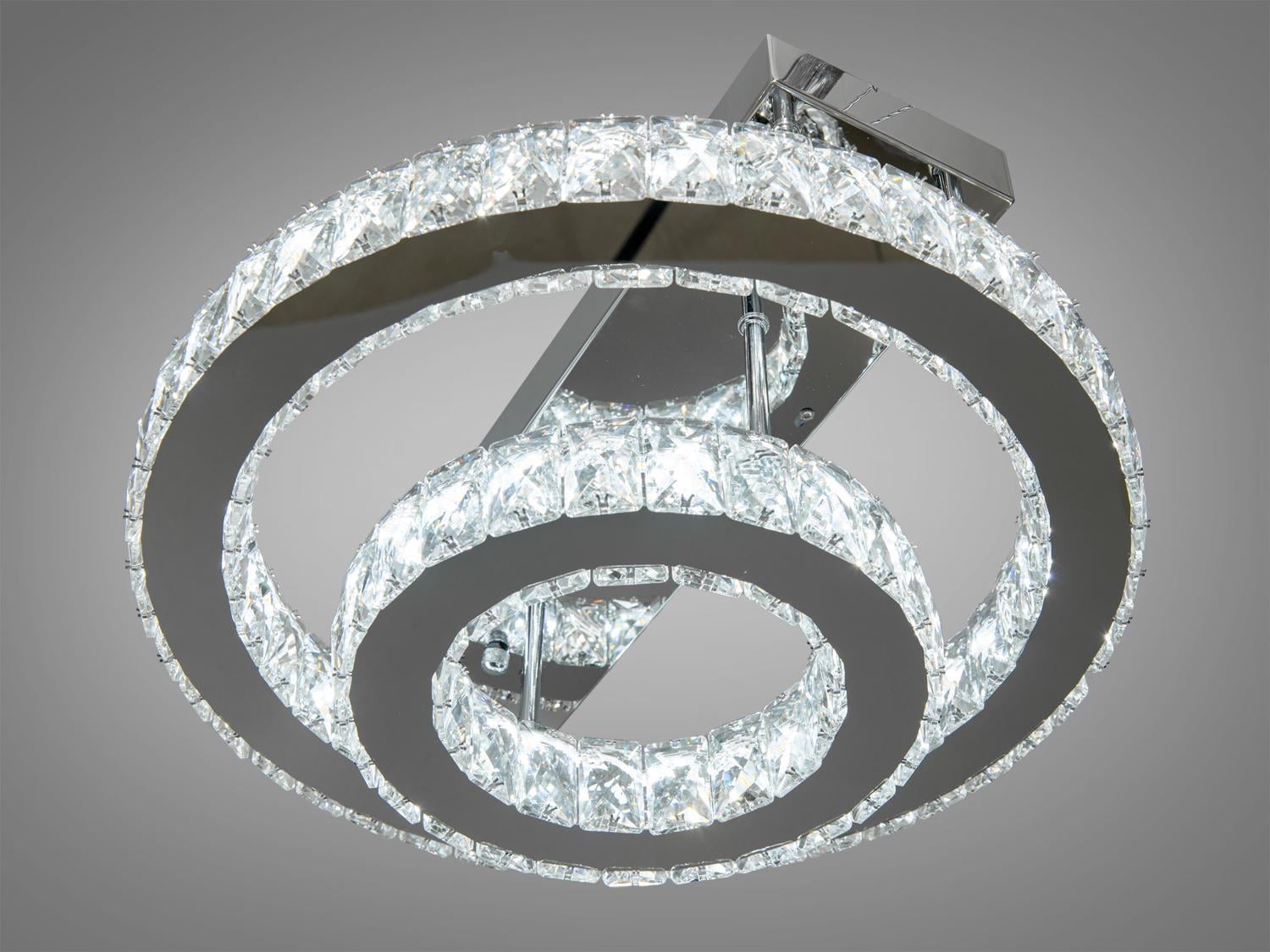 Люстра хрустальная пристельная на планке 40 W (7708-2D/HR)