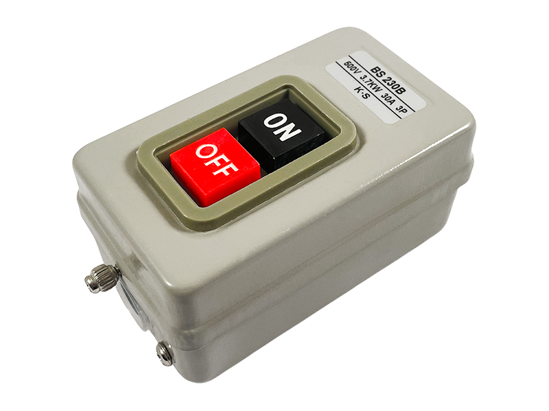 Пост кнопочный Lemanso LSW44 пуск/стоп 30A 7,5 кВт мах 500V IP65 (8679)