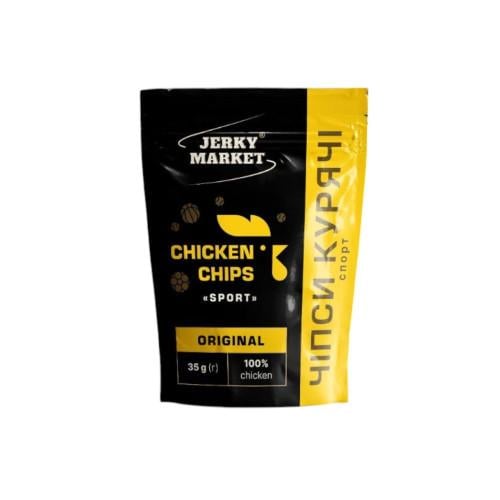 Чіпси курячі Jerky Market Спорт 35 г/15 шт. Чіпси курячі Jerky Market Спорт 35 г/15 шт.