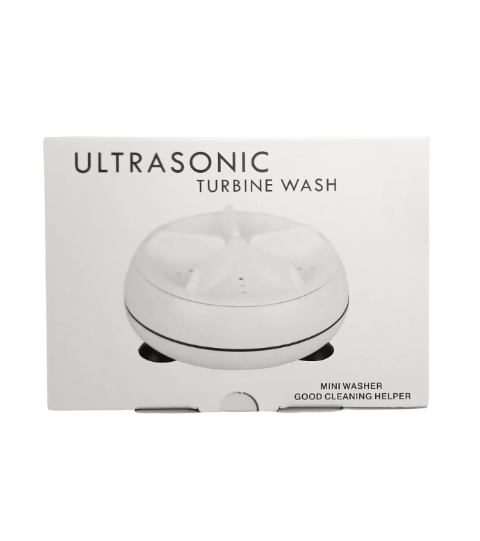 Машина стиральная UltraSonic Turbine Wash портативная ультразвуковая USB Белый - фото 10 Машина стиральная UltraSonic Turbine Wash портативная ультразвуковая USB Белый - фото 10
