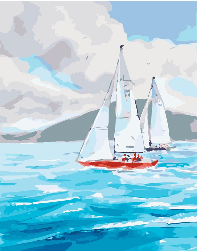 Картина по номерам Идейка Мечта путешественника 40x50 см (skl-КНО2726)