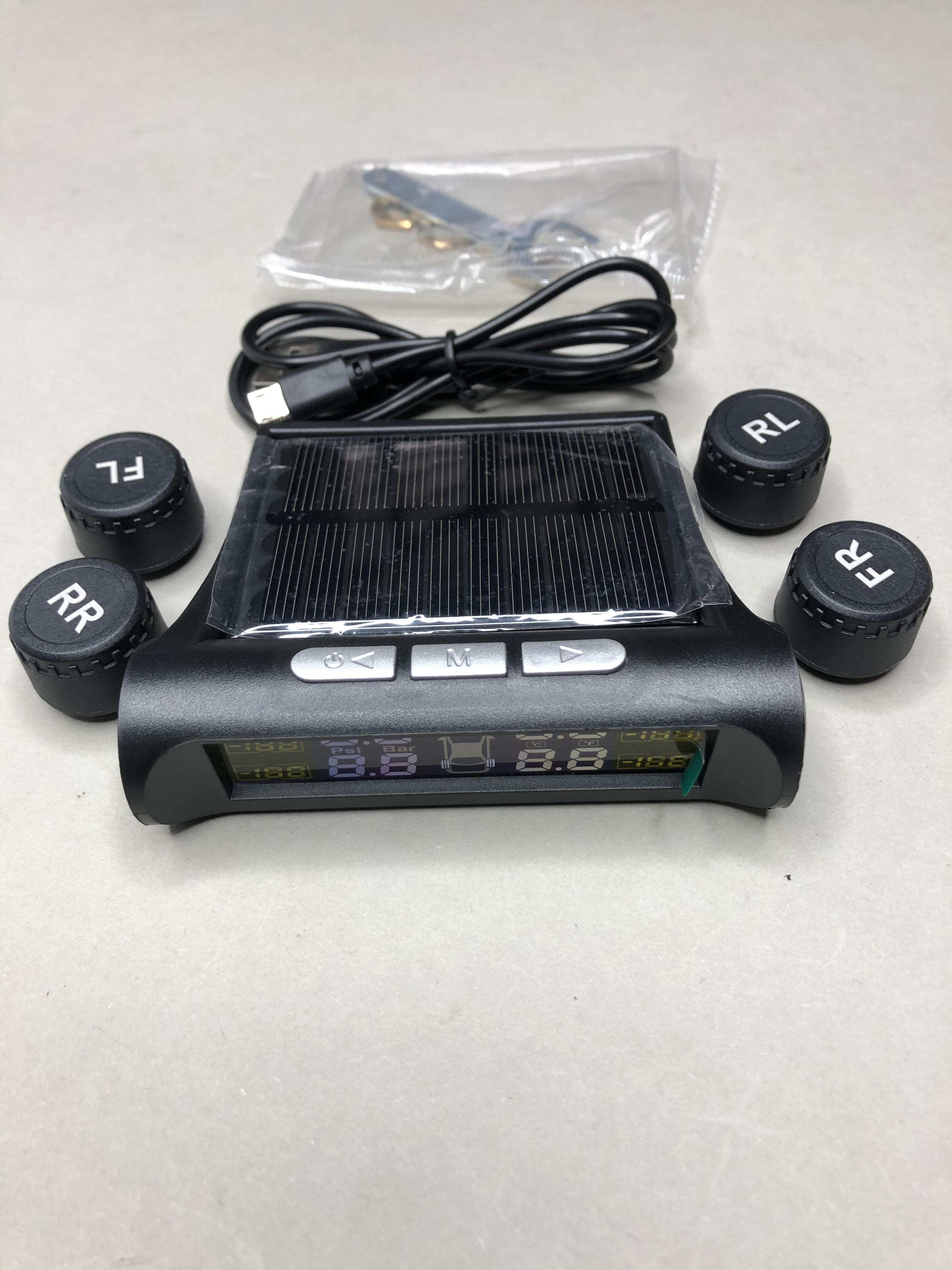 Система контроля давления в шинах Tpms внешний датчик с голосовым помощником (TPMS-5) - фото 9