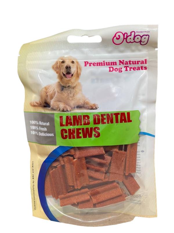 Ласощі для собак O’dog Lamb Dental Chews Зубні жувальні страви з ягня 100 г - фото 1