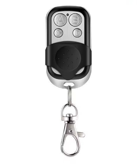 Пульт 4-канальный 433MHz универсальный для ворот с защитой от случайного нажатия Black/Silver (3675edfb) Пульт 4-канальный 433MHz универсальный для ворот с защитой от случайного нажатия Black/Silver (3675edfb)