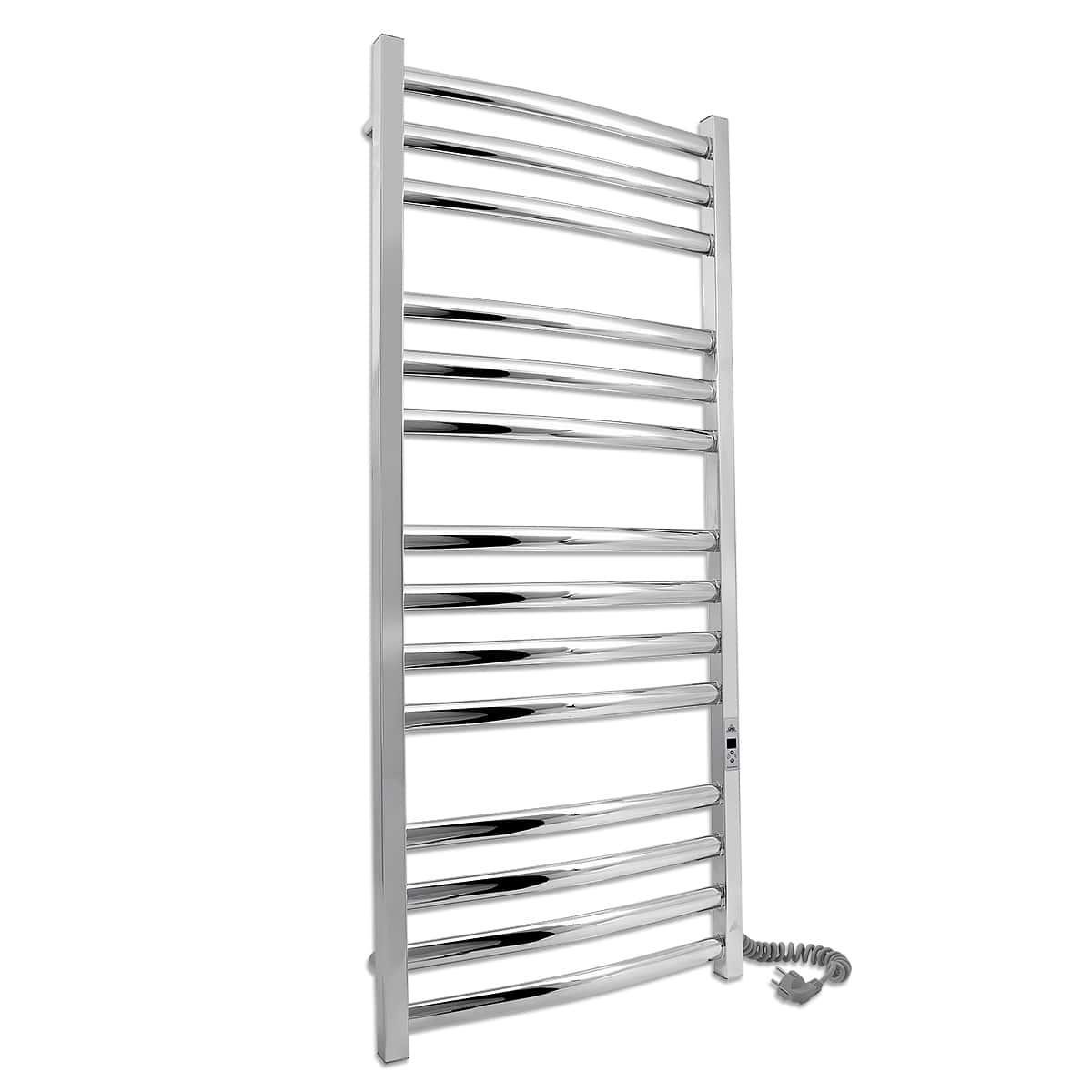 Полотенцесушитель электрический для ванной Laris Гранд П14 из нержавеющей стали 500х1200 мм Е Хром (147-127-73207371)