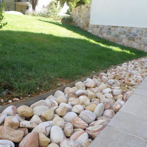 Галька Греция райдужная фракция 30-60 2 кг - фото 3