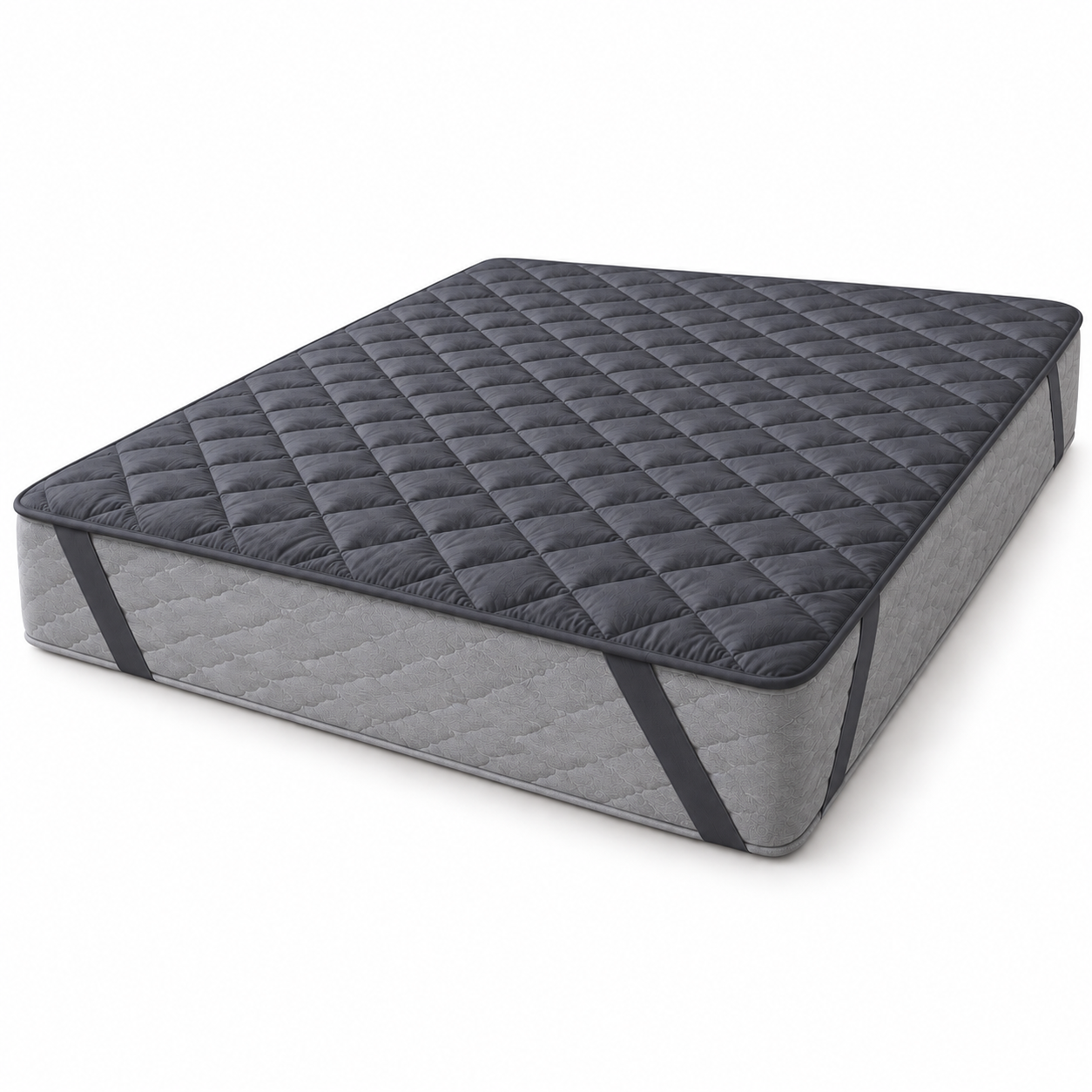 Наматрасник водонепроницаемый Comfort 70x190 см Серый (grey73512-70190-3)