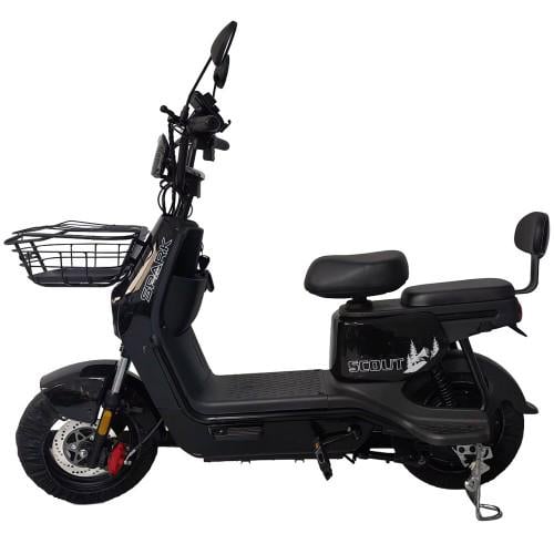 Велосипед с электромотором Spark SCOUT 14" 60V 1000W 25 Ah Черный (000248007)