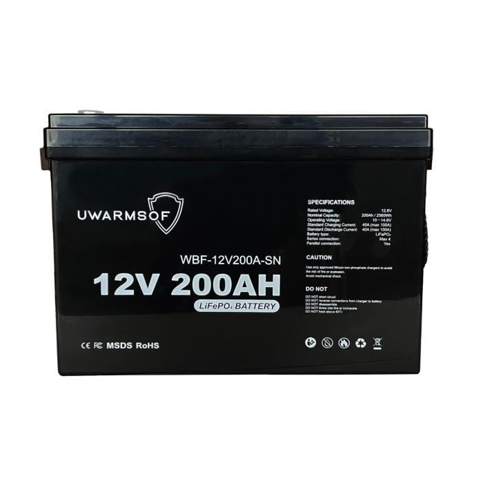 Акумулятор для ДБЖ UWarmsof тяговий 12V 200 Аh (22841533) - фото 4 Акумулятор для ДБЖ UWarmsof тяговий 12V 200 Аh (22841533) - фото 4