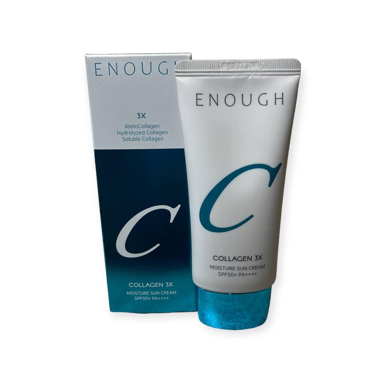 Крем для лица с коллагеном солнцезащитный Enough Collagen 3Х Moisture Sun Cream SPF50+/PA+++ 50 мл (KT0074)