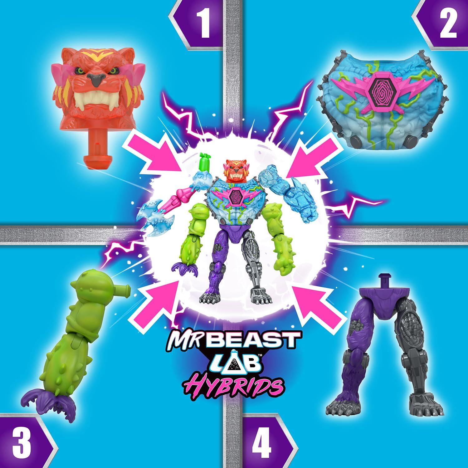 Игровой набор Мистер Бист Гибрид MrBeast Lab Hybrids Mega Pack (30168145) - фото 3 Игровой набор Мистер Бист Гибрид MrBeast Lab Hybrids Mega Pack (30168145) - фото 3