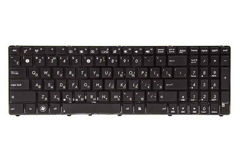 Клавиатура Power для ноутбука ASUS K50 K50A K50I черный фрейм Черный