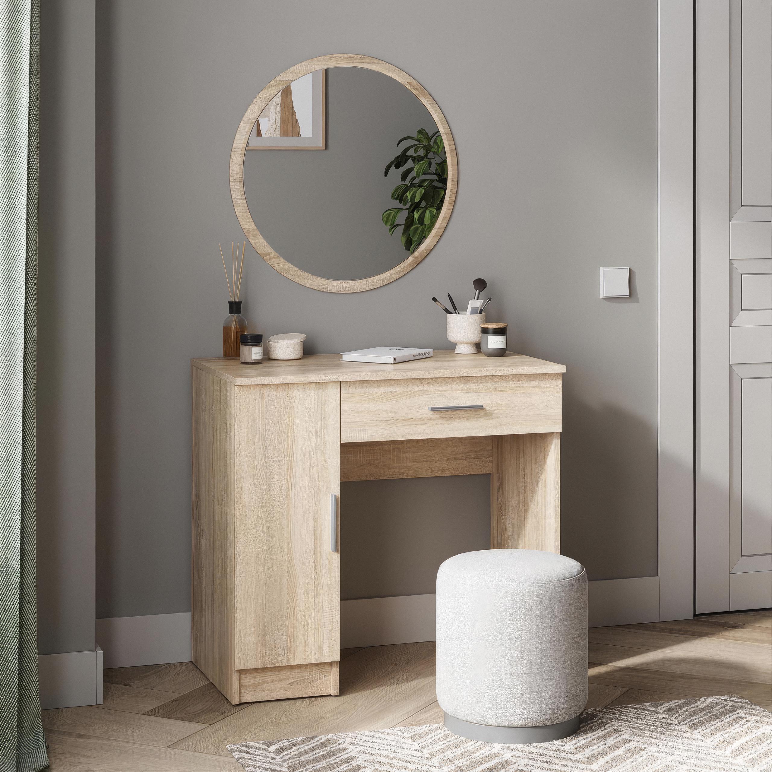 Туалетний стіл F-61 802х443х740 мм Дуб Cонома - фото 1