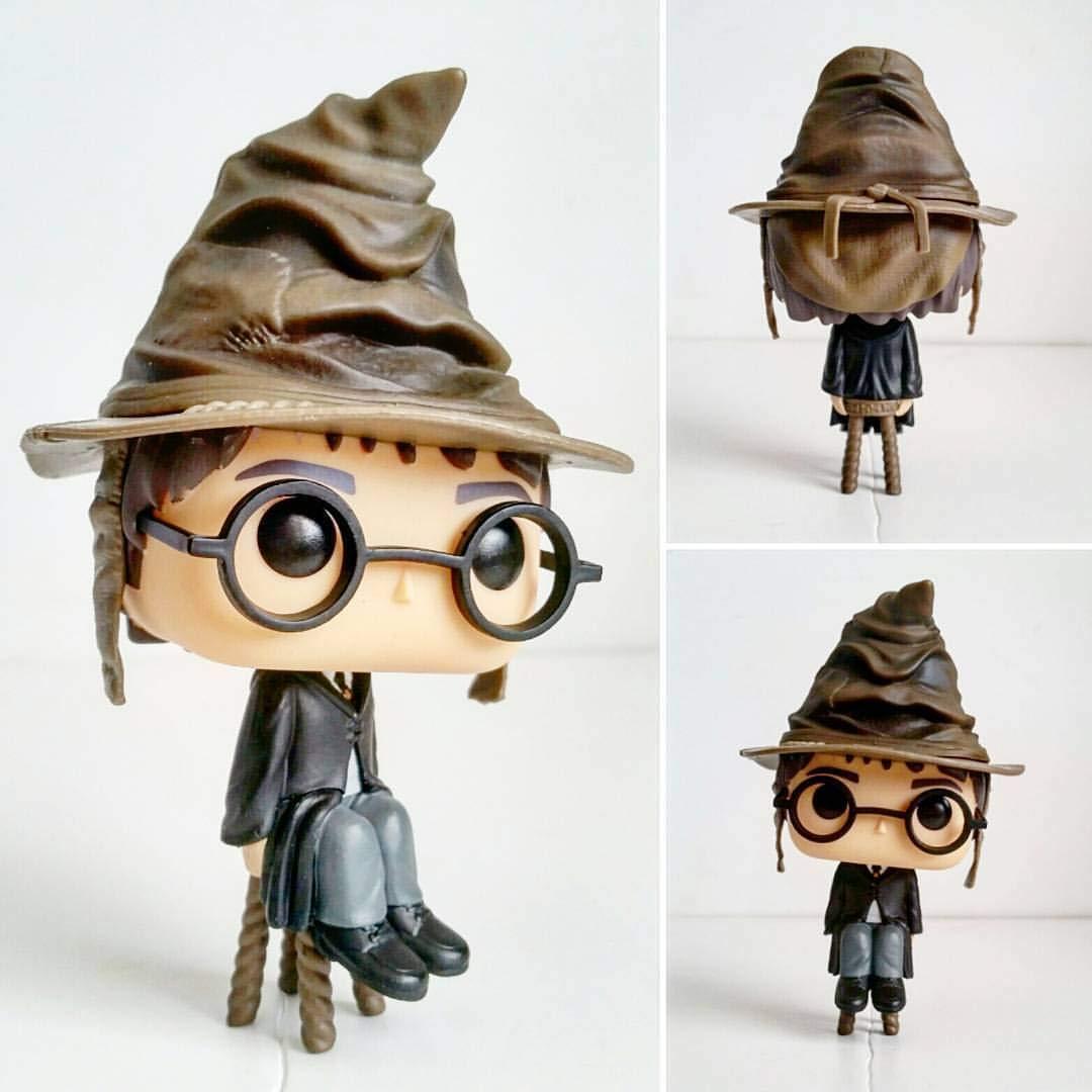 Фигурка Funko Pop Harry Potter in sorting hat 10 см (HP 21) - фото 4