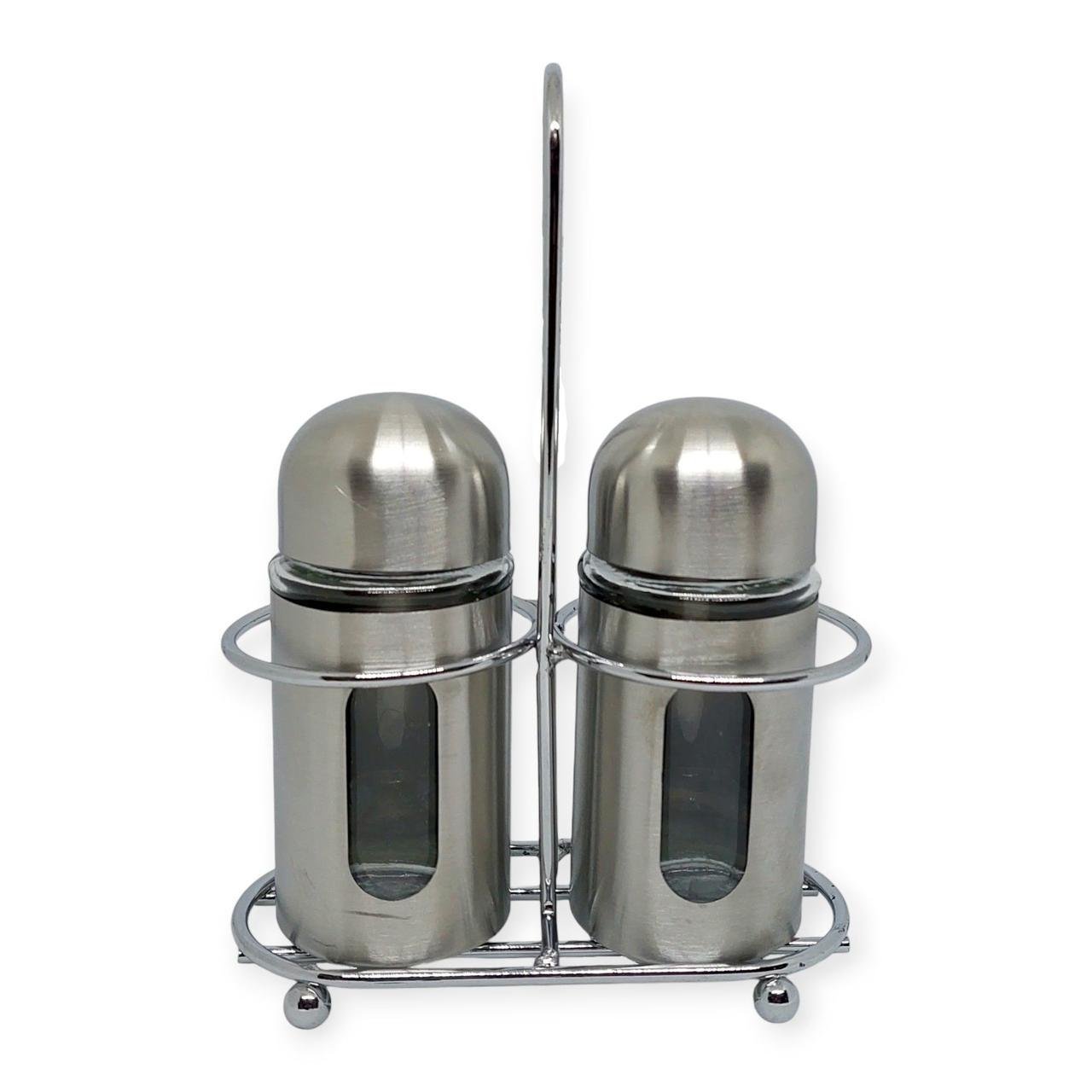 Набір для спецій A-Plus 1723 нержавіюча сталь на підставці (205234)