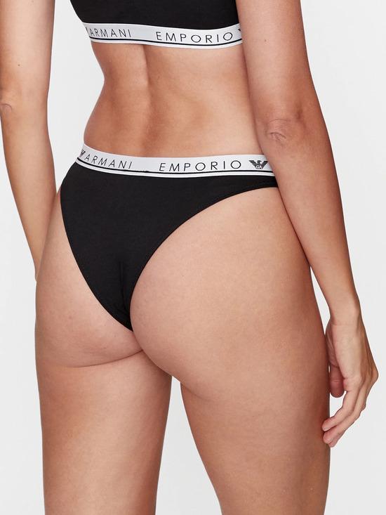 Комплект білизни жіночої Emporio Armani S Чорний (3F227-164724чор) - фото 7 Комплект білизни жіночої Emporio Armani S Чорний (3F227-164724чор) - фото 7