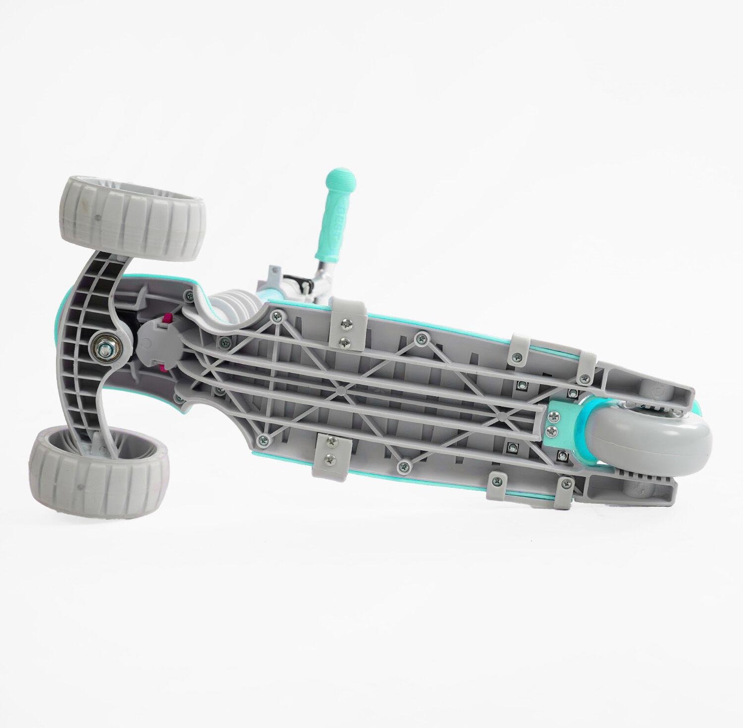 Самокат Best Scooter 5в1 P-67303/1 захисний бампер/PU колеса зі світлом/в коробці (25013621) - фото 6 Самокат Best Scooter 5в1 P-67303/1 захисний бампер/PU колеса зі світлом/в коробці (25013621) - фото 6