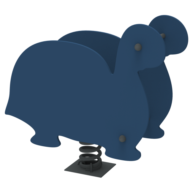 Качеля на пружине для детской площадки Kidigo Тортуга 109х31х77 см Желтый (1127670986) - фото 2 Качеля на пружине для детской площадки Kidigo Тортуга 109х31х77 см Желтый (1127670986) - фото 2