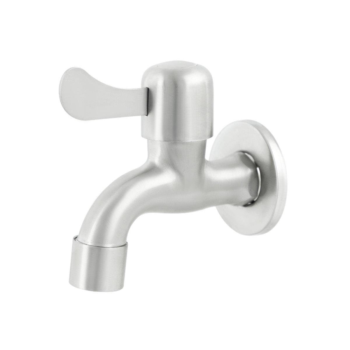 Кран сливной Venta VO703PS нержавеющая сталь (SW-82301)