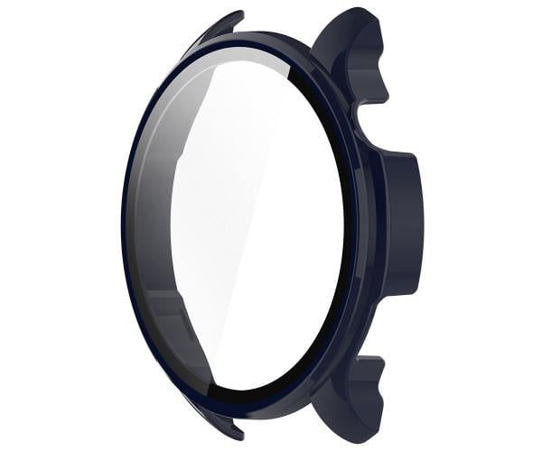 Чехол с защитным стеклом Protective Cover with Glass для Amazfit Balance Темно-синий
