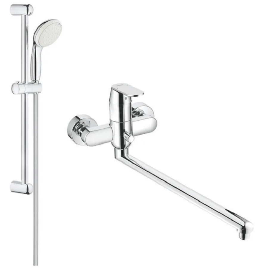 Набор для ванной Grohe Eurosmart Cosmo 2в1 Chrome (26129003)