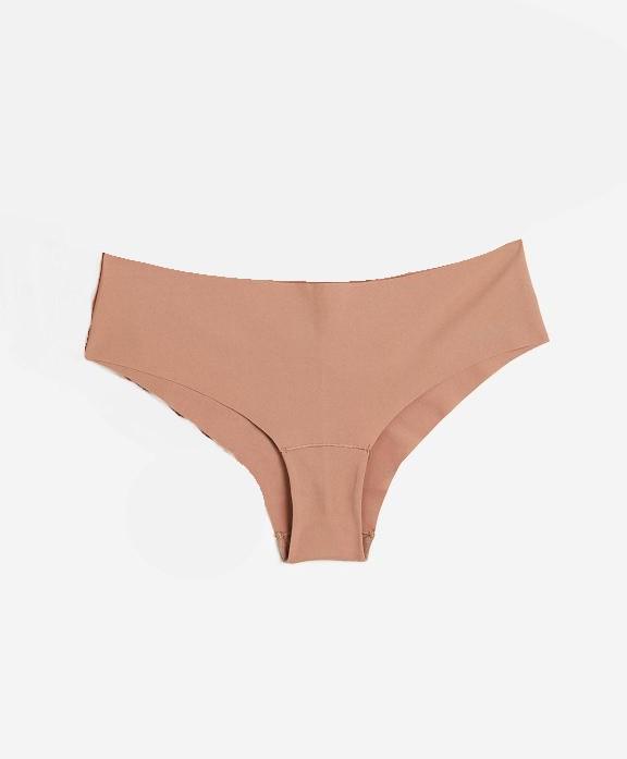 Трусики бесшовные M Темно-бежевый (10617737wer)