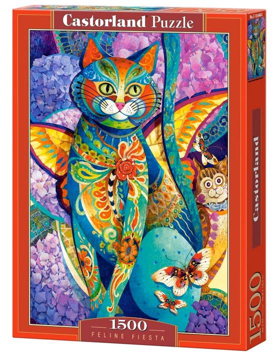 Пазл Castorland Кошачья Фиеста 1500 дет.