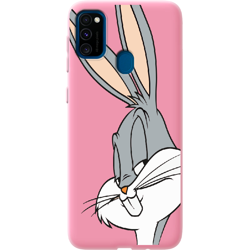 Чехол с рисунком Boxface Samsung M307 Galaxy M30s Lucky Rabbit Розовый силикон (38209-bk81-41819)