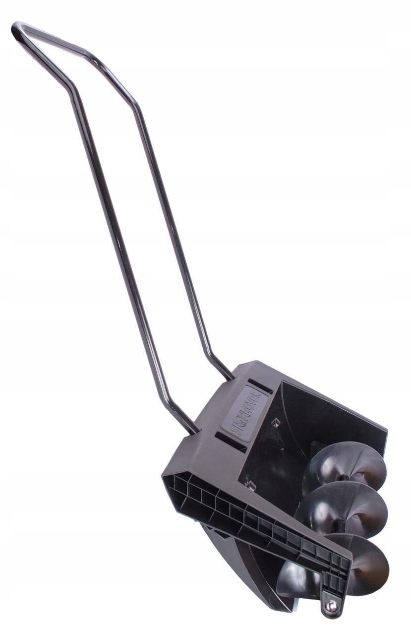 Лопата-снігоочисник Prosperplast Snow Mover з ротором і металевою ручкою 59х178 см (CNT00011767) - фото 2 Лопата-снігоочисник Prosperplast Snow Mover з ротором і металевою ручкою 59х178 см (CNT00011767) - фото 2