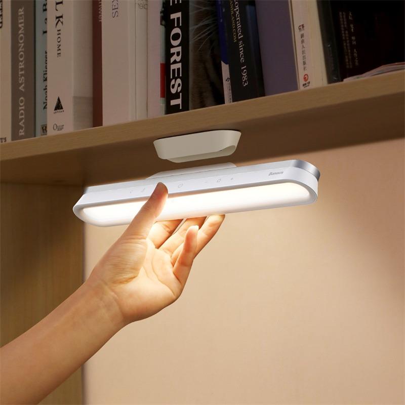 Лампа универсальная Baseus Magnetic Stepless Dimming Charging Desk Lamp 4,5 W 1800mAh 4-24h - фото 10