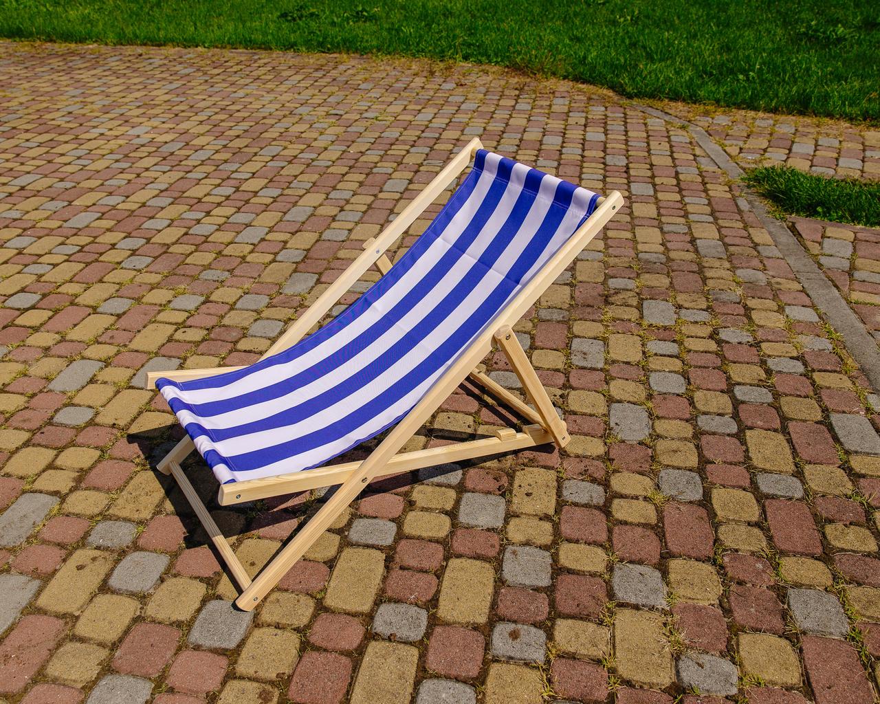 Шезлонг для дачи тканевый XRmaster Голубой (КШ-003) - фото 2 Шезлонг для дачи тканевый XRmaster Голубой (КШ-003) - фото 2