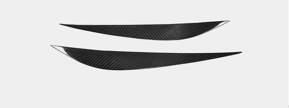 Ресницы на фары V2 DDCarbon для BMW 4 серия F32/F33/F36 2012-2020 гг. натуральный карбон (137815)