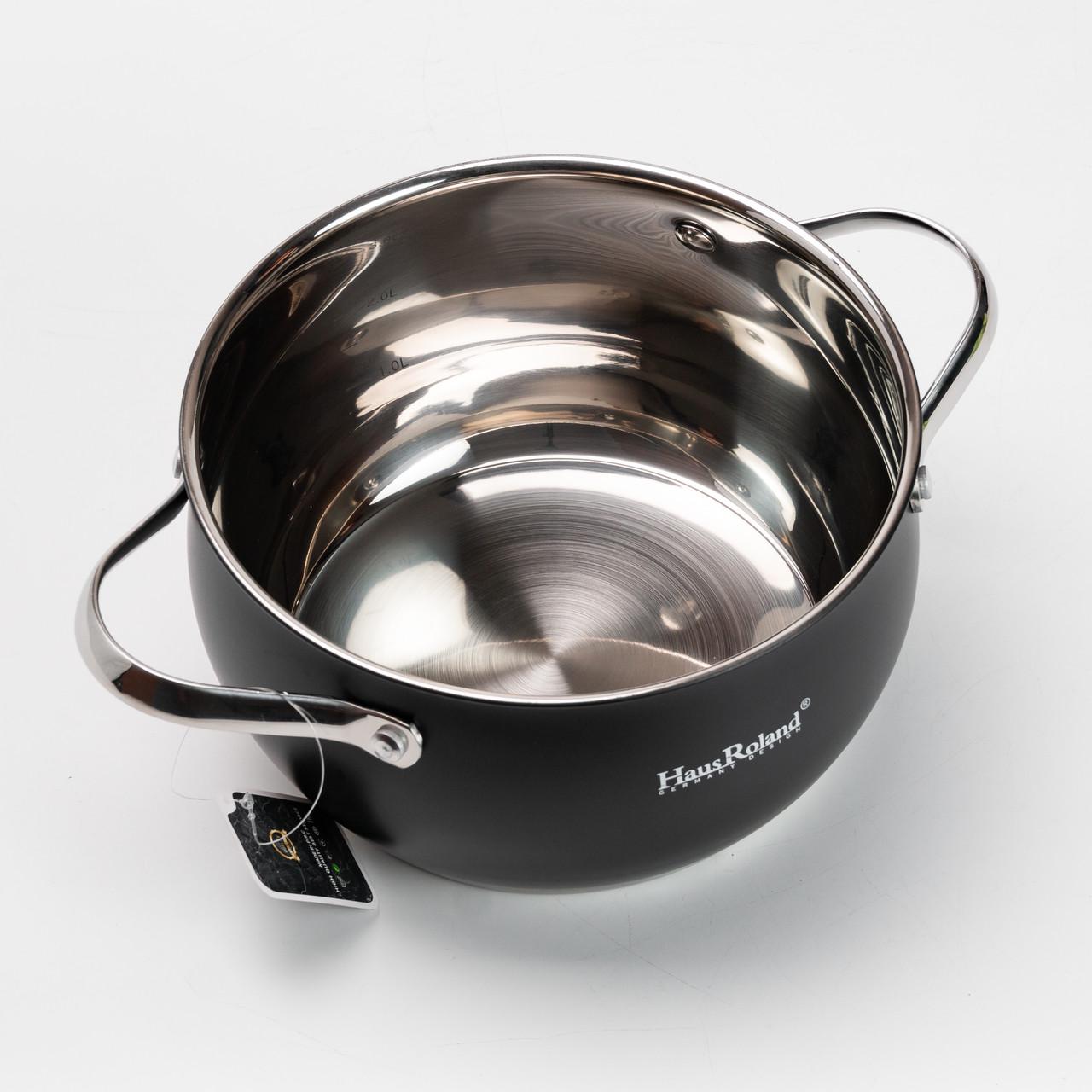 Набор посуды Haus Roland с антипригарным покрытием 12 пр. (HP33548) - фото 8 Набор посуды Haus Roland с антипригарным покрытием 12 пр. (HP33548) - фото 8