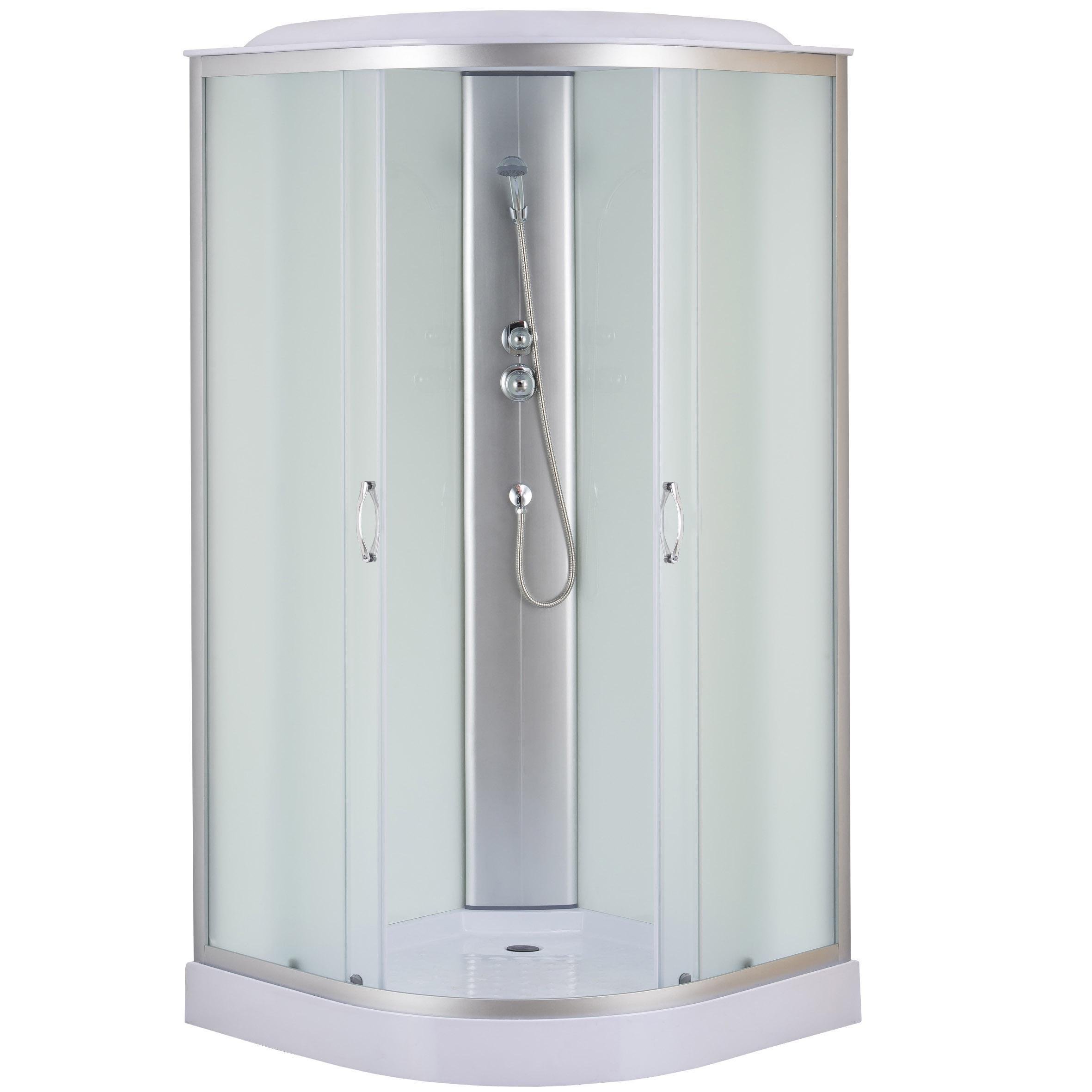 Душевой бокс Bravo Wislok L90F полукруг с поддоном 4 мм (25087502)